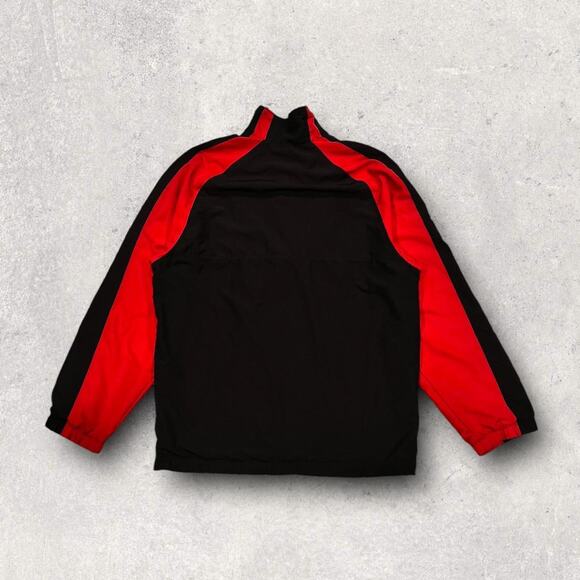 ★ Nike Red & Black Full Zip Vintage Track Jacket ★ - Picture 3 of 8